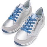 Merk - Model - Sneakers - Effen - Leer en Suède