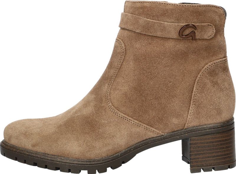 Ara - Ronda - Enkellaarsjes - Zwart - Suède - Fake Fur Voering