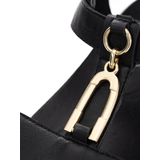 Ara - Bilbao - Plateausandalen - Zwart - Sleehaksandaal - Comfortabele Schoen