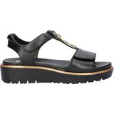 Ara - Bilbao - Plateausandalen - Zwart - Sleehaksandaal - Comfortabele Schoen
