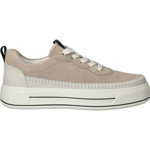 Ara - Canberra 3.0 - Sneaker - Beige - Leer - Voetwijdte H