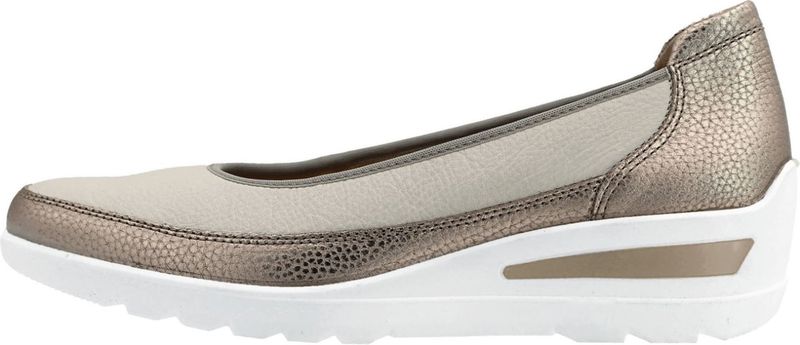 ARA - Zürich - Pantoffels - Crème Zand - Verwisselbare Binnenzool Superzacht Bamboe