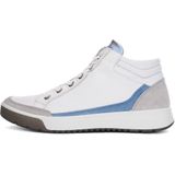 Ara - 1250002 - Hoge Sneakers - Wit/Beige - Leer/Nubuck - Wijdte G