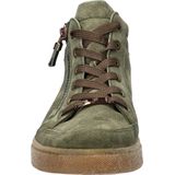 Ara - Hoge Sneaker - Suède - Zwart - Bamboe Voering