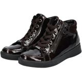 Veterlaarsjes - Effen - Leer/Lak/Suède - Glanzend - Platte Hak