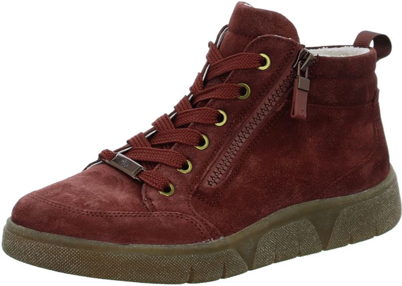 Ara - 12-24453-92 - Enkellaarsjes - Rood - Kunstleder