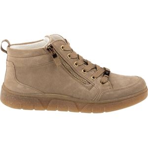 Ara - Rome - Hoge Sneaker - Beige - Suède