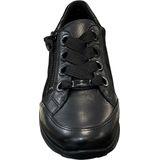 Ara - Dames - Sneakers - Zwart - Gladleder/Nubuck - Highsoft