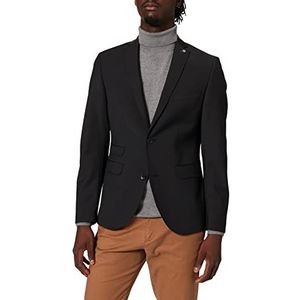 Club of Gents AMF-Cliff Ss Suit Jacket voor heren, Zwart (Zwart 90), 48