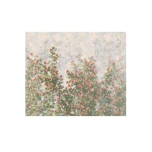Komar Vlies fotobehang - Wall Roses - Grootte: 300 x 250 cm (breedte x hoogte) - behang, design, woonkamer, wanddecoratie, slaapkamer, bloemen, heggenroos, romantisch, bloemen - LJX6-038