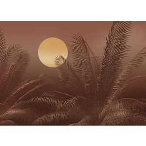 Koma - Fotobehang - Bruin - Duits Kwaliteitsvlies - 150 g/m²