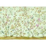 Komar Vliestapete »Digitaldruck Vlies - Oiseaux du Paradis - Größe 350 x 250 cm«, bedruckt, Wohnzimmer, Schlafzimmer