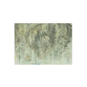 Komar - Palm Fronds - Vliesbehang - Groen - FSC-gecertificeerd
