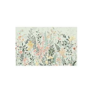 Komar Vlies fotobehang - Hay Meadow - Grootte: 400 x 250 cm (breedte x hoogte) - bloemenweide, varen, gras, behang, design, woonkamer, wanddecoratie, slaapkamer, bloemen, bloemen - LJX8-057