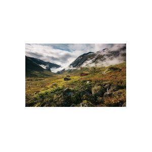 Komar fleece fotobehang Pure Norway | behang, XXL, decoratie, natuur, landschap, slaapkamer, woonkamer, kantoor, hal | Grootte 450 x 280 cm (breedte x hoogte) | SHX9-073, bont