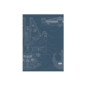 Komar - Millennium Falcon - Wandbekleding - Duits Premium Fotopapier - Zijdemat