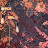 Komar vliesfotobehang Orient violet | behang, XXL, decoratie, jeugdstil, slaapkamer, woonkamer, kantoor, hal | Grootte 200 x 270 cm (breedte x hoogte) | HX4-031, bont