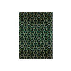 Komar vliesbehang PAON VERT | behang, XXL, decoratie, jeugdstil, slaapkamer, woonkamer, kantoor, hal | Grootte 200 x 280 cm (breedte x hoogte) | HX4-034, bont