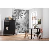 Komar Fotobehang Lac Tropical Black & White 200x270 cm