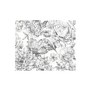 Komar Vlies fotobehang Flowerbed - afmetingen: 300 x 250 cm - 6 banen, baanbreedte 50 cm - bloemenmotief, behang, decoratie, wandbehang, wandfoto, wandbekleding, wandbekleding, designbehang - X6-1036
