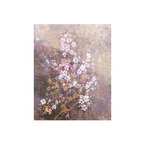 Komar Vlies fotobehang - Hanami - afmeting 200 x 250 cm, baanbreedte 50 cm - behang, bloemen, schapenkamer, woonkamer