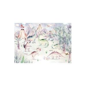 Komar Vliesbehang Digitale print vlies - Dino Playground - Afmeting 400 x 280 cm