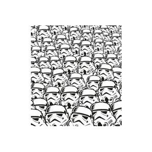 Komar Star Wars fleece fotobehang - Star Wars Stormtrooper Swarm - Afmetingen: 250 x 280 cm (breedte x hoogte) - kinderkamer, behang - IADX5-015