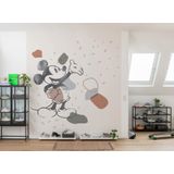 Komar Disney Fleece Muurafbeelding - Mickey Organic Shapes - Afmeting: 250 x 280 cm (breedte x hoogte) - Kinderbehang, behang, Kinderkamer, Behang - IADX5-045