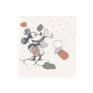 Komar Disney Fleece Muurafbeelding - Mickey Organic Shapes - Afmeting: 250 x 280 cm (breedte x hoogte) - Kinderbehang, behang, Kinderkamer, Behang - IADX5-045