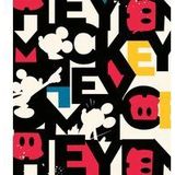 Komar Disney Fleece Muurafbeelding - Mickey Mixup - Afmetingen: 250 x 280 cm (breedte x hoogte) - Pop Art, Kinderbehang, Kinderbehang, Kinderkamer, Behang - IADX5-054