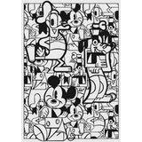 Komar Disney Fleece Muurafbeelding - Mickey Constructive - Afmetingen: 200 x 280 cm (breedte x hoogte) - kinderkamer, behang, kinderbehang, wandbehang - IADX4-058
