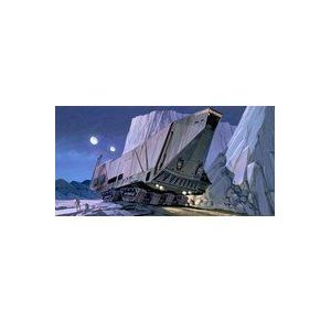 Komar Fleece Muurafbeelding Star Wars Classic RMQ Sandcrawler | Maat: 500 x 250 cm (breedte x hoogte), baanbreedte 50 cm | Behang, Wandbekleding, Kinderkamer | DX10-061, blauw, zwart