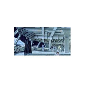Komar Vlies fotobehang Star Wars Classic RMQ Stardestroyer Deck | Grootte: 500 x 250 cm (breedte x hoogte), baanbreedte 50 cm | behang, muurschildering, decoratie, kinderkamer, | DX10-063, kleurrijk