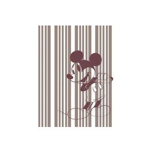 Komar Fleece Muurafbeelding - Mickey Tone-on-Tone - Grootte 200 x 250 cm (breedte x hoogte) - Disney, kinderkamer, kinderbehang, behang