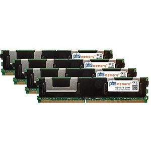PHS-memory 32 GB (4 x 8 GB) Kit RAM-geheugen geschikt voor Supermicro X7DBE DDR2 FB DIMM 667MHz PC2-5300F