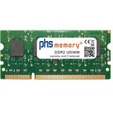 PHS-memory - 512MB RAM-geheugen - DDR2 UDIMM - 667MHz - Modelspecifiek