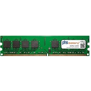PHS-memory 2GB RAM-geheugen voor ASRock ALiveNF6G-GLAN DDR2 UDIMM 800MHz PC2-6400U (ASRock ALiveNF6G-GLAN, 1 x 2GB), RAM Modelspecifiek