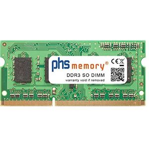 PHS-memory 4 GB RAM-geheugen geschikt voor Toshiba Satellite Pro R850 DDR3 SO DIMM 1333MHz PC3-10600S