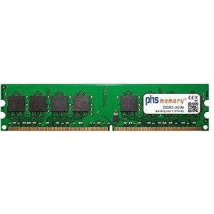 PHS-memory 2GB RAM-geheugen voor Gigabyte GA-946GMX-S2 (rev. 1.0) DDR2 UDIMM 667MHz PC2-5300U (1 x 2GB), RAM Modelspecifiek