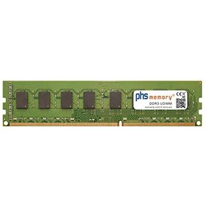 PHS - Memory Geheugen - 2 GB RAM - DDR3 - 240 pin DIMM - UDIMM - 1066MHz PC3-8500U