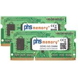 PHS - Memory Kit - 8 GB - DDR3 - SO DIMM - 1600MHz