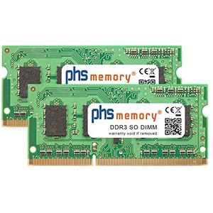 PHS-memory 8GB (2x4GB) Kit RAM-geheugen voor QNAP TS-453S Pro DDR3 SO DIMM 1600MHz (QNAP TS-453S Pro, 2 x 4GB), RAM Modelspecifiek