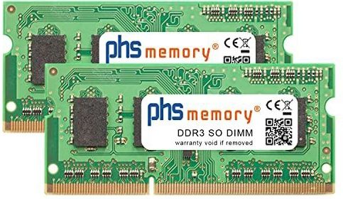 PHS - Memory Kit - 8 GB - DDR3 - SO DIMM - 1600MHz