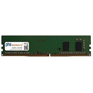 4GB RAM geheugen geschikt voor Shuttle XPC SZ170R8 DDR4 UDIMM 2400MHz PC4-2400T-U