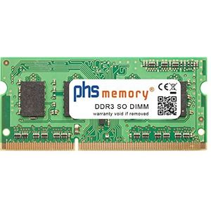 PHS-memory - 2GB RAM - DDR3 SO DIMM - 1600MHz - Modelspecifiek
