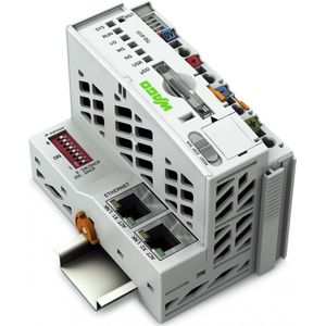 Wago - 750-8101 - Controller PFC100 - Lichtgrijs - 2 x Ethernet