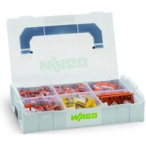 Wago - 352-Delige Set Verbindingsklemmen - Compacte L-BOXX Mini - Comfortabele Geleideraansluiting