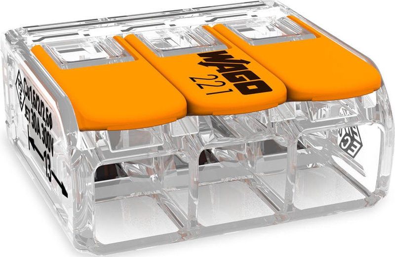 Wago 221 Lasklem - 221-613 [30 Stuks] - E2XGF