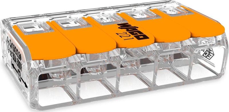 WAGO Lasklem - Hersluitbaar - 5-voudig - 4047221