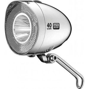 XLC Retro Senso Switch Koplamp - 40 Lux - Chrome - LED